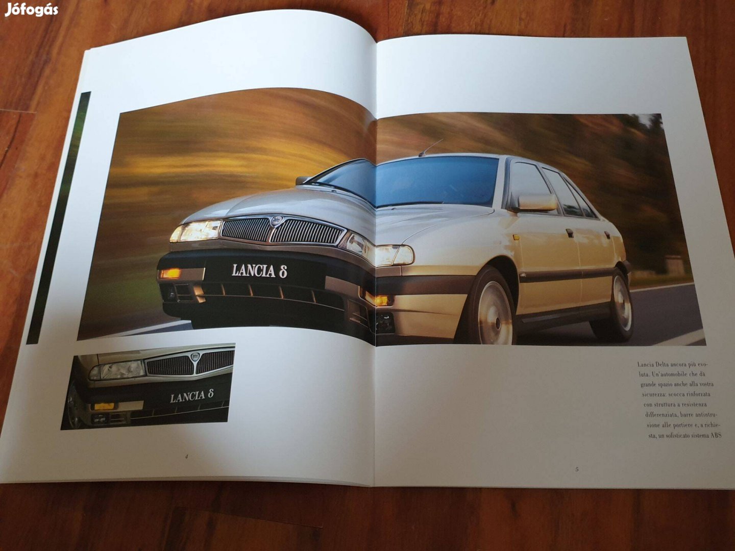 Lancia DELTA Prospektus 1997 Olasz Nyelv