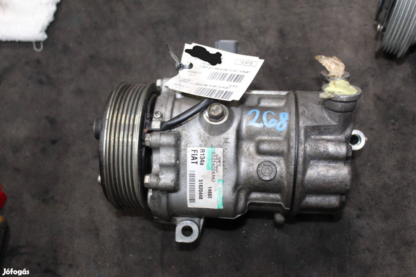 Lancia Delta III (2008 - 2014) Klímakompresszor 51820448 (268)