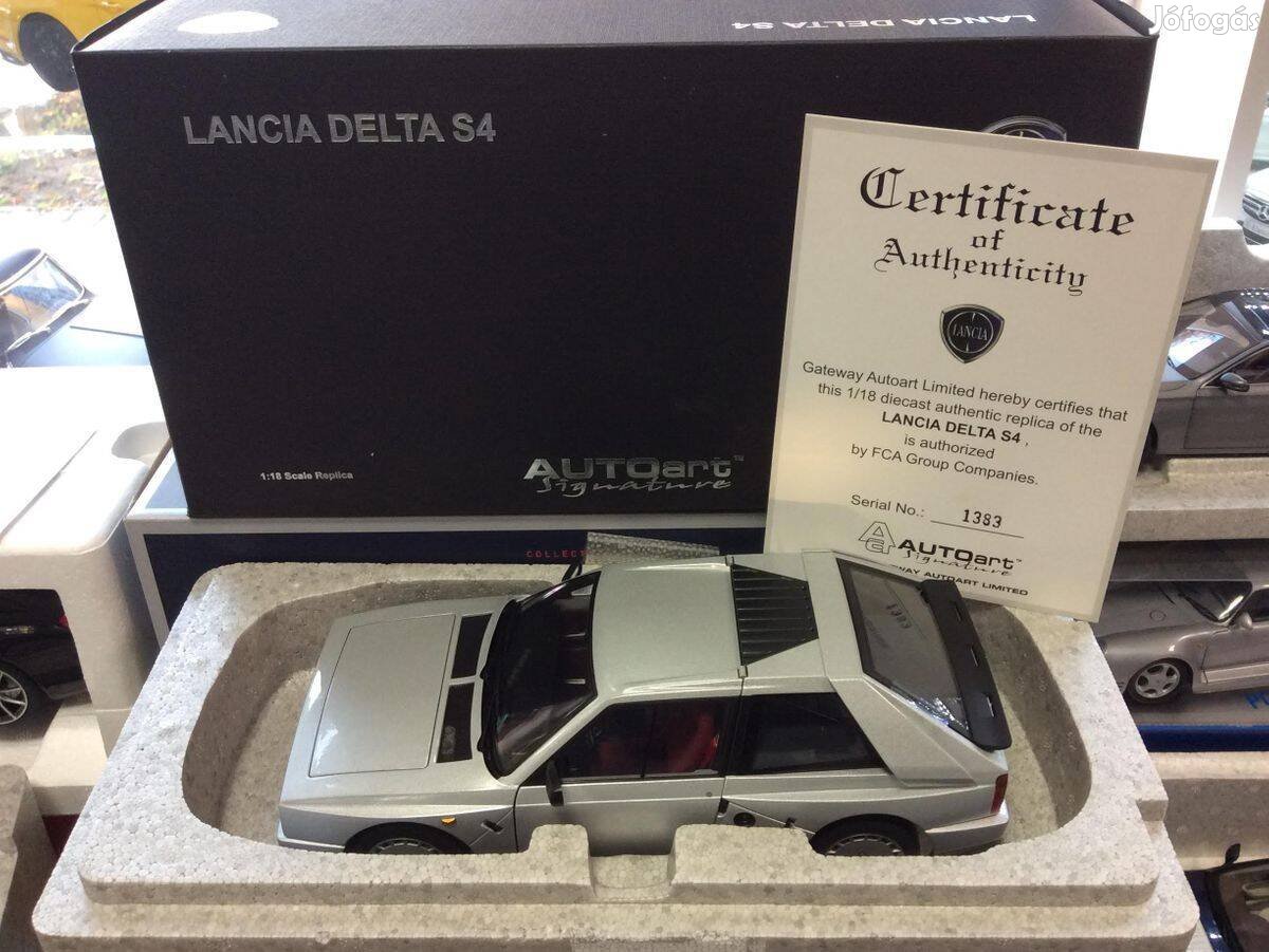 Lancia Delta S4 1985 1:18 Autoart Signature 74772