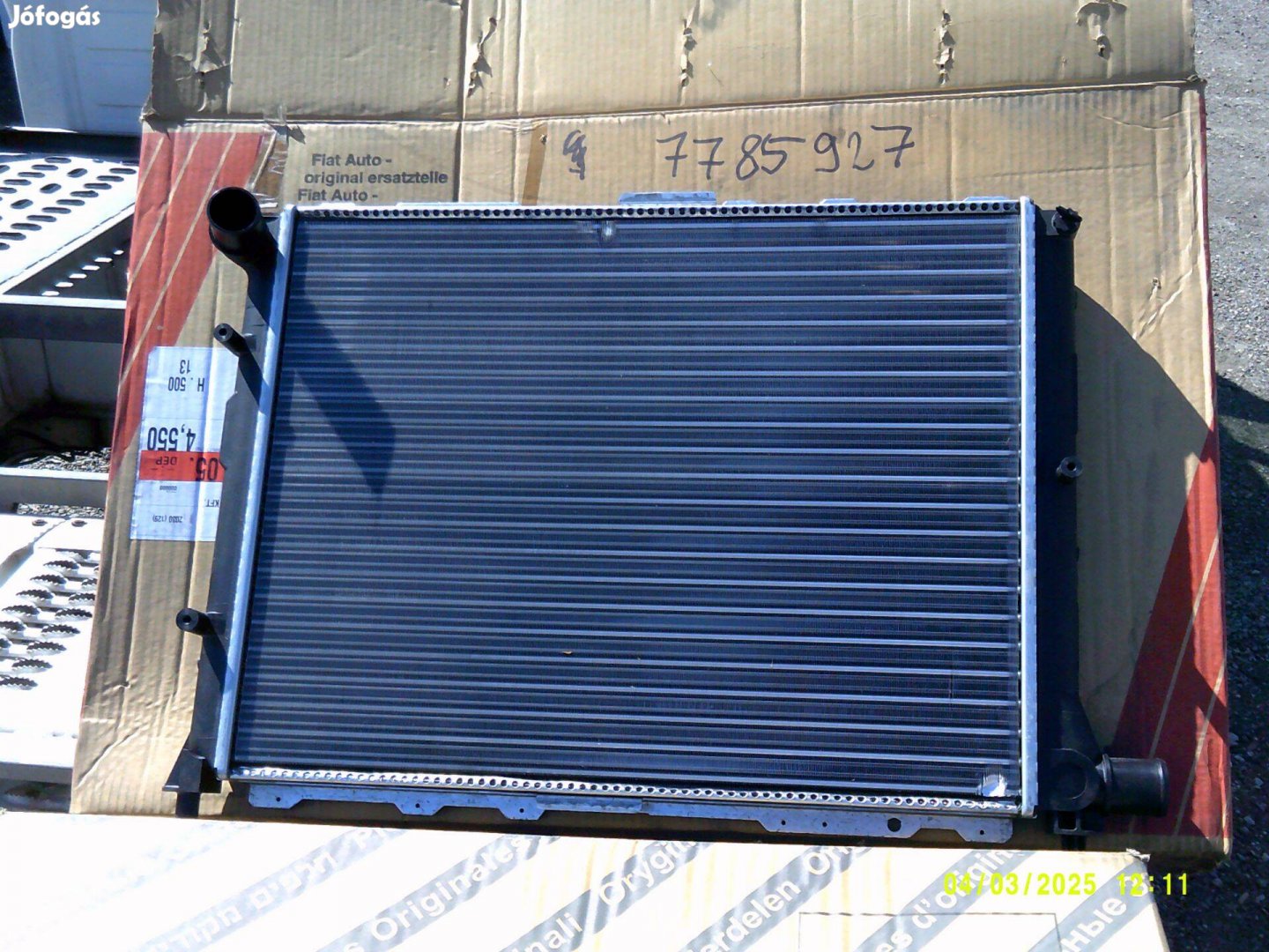 Lancia Kappa vízhűtő eladó, 7785927