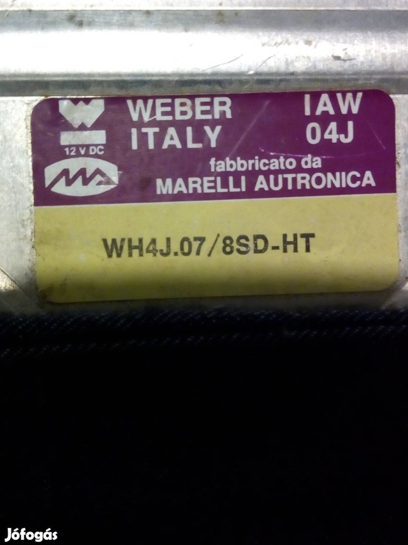 Lancia Weber italy eredeti motorvezérlő 