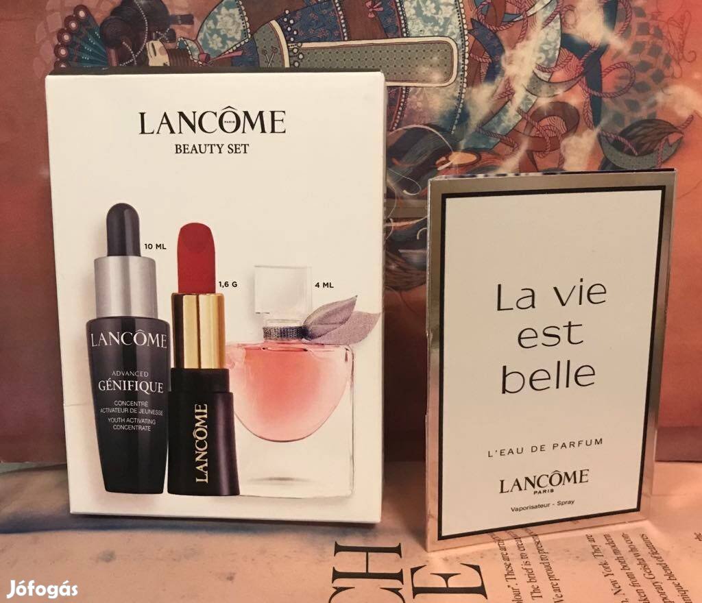 Lancome La Vie Est Belle mini szett, illatmintával, új