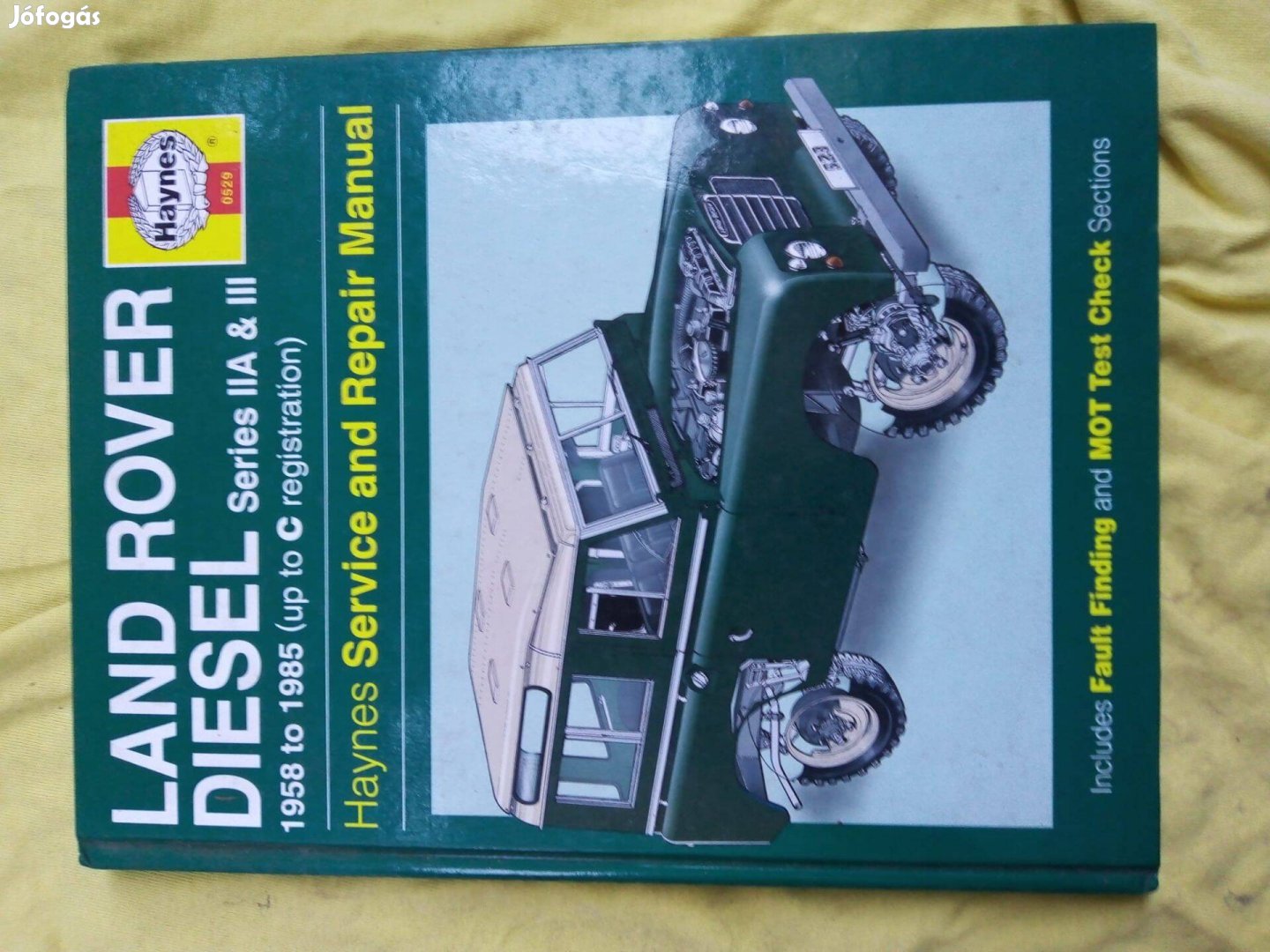 Land Rover 1958-1985.service manual könyv