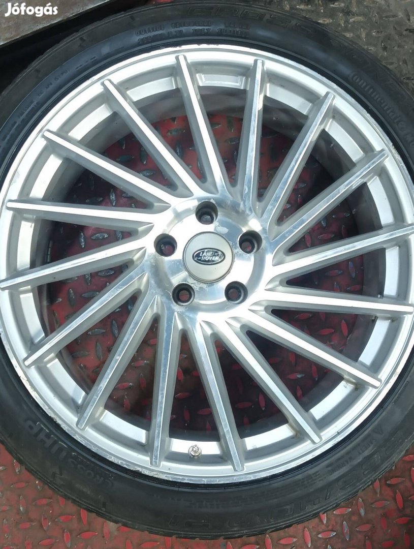 Land Rover 21" 5x120 72.6 Keskin+265/40R21 Conti 2021 nyáriak