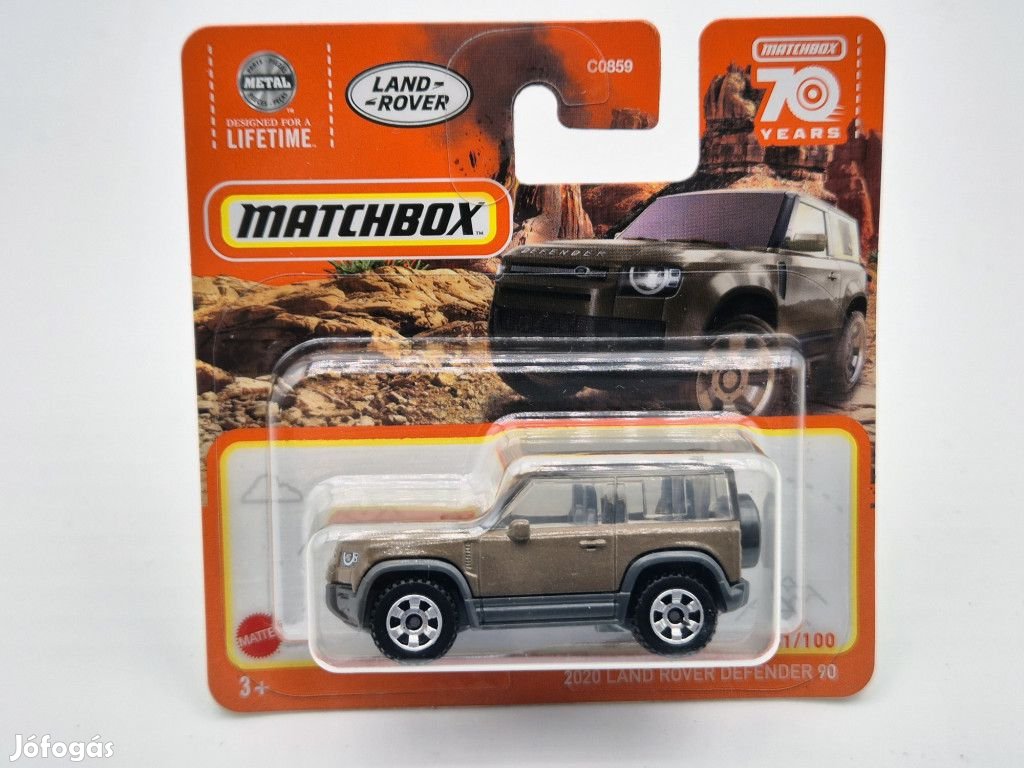Land Rover Defender 90 (2020) - 2023 81/100 - bliszteres -  Matchbox