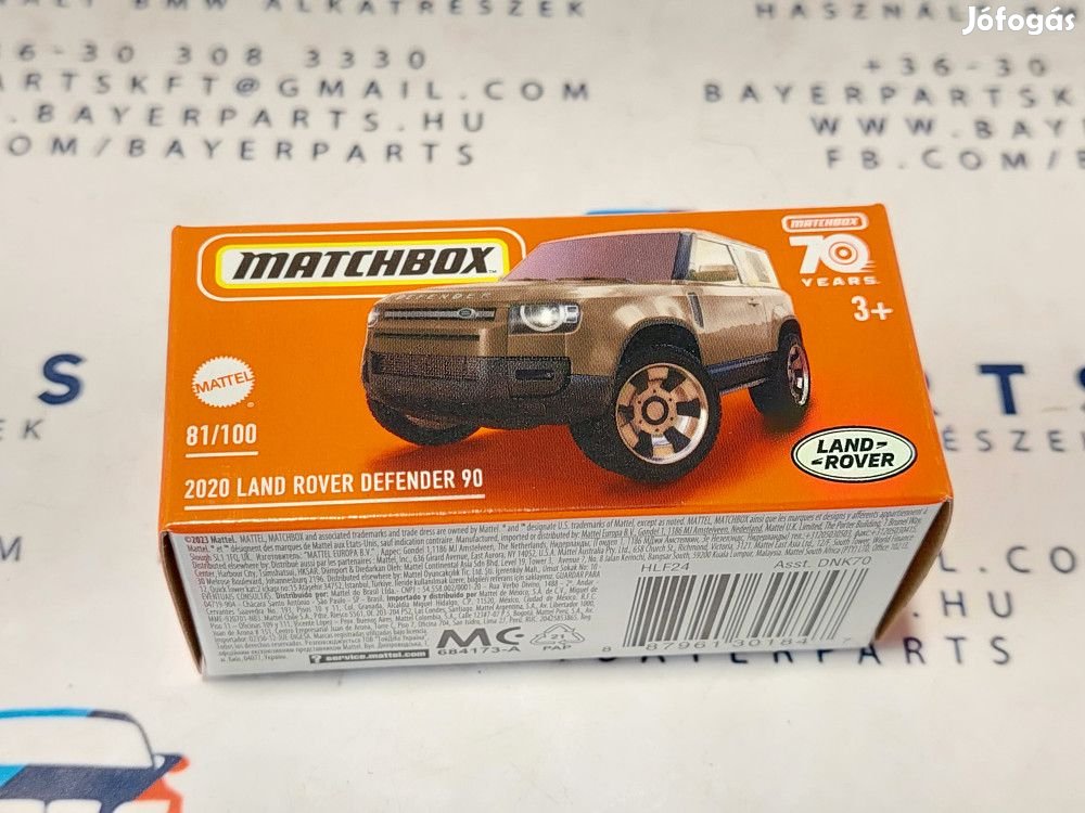 Land Rover Defender 90 (2020) - 81/100 -  Matchbox - 1:64