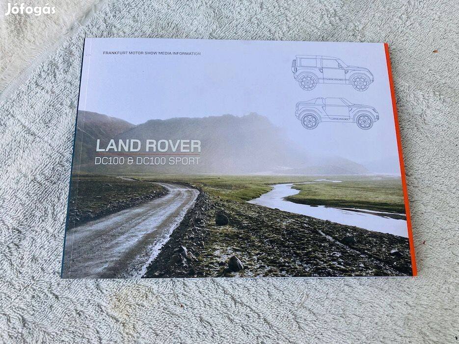 Land Rover Defender II. katalógus, prospektus, brossúra + CD