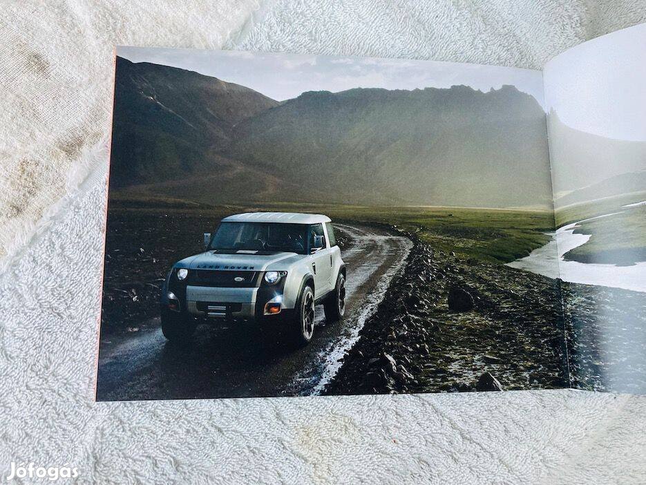 Land Rover Defender II. katalógus, prospektus, brossúra + CD