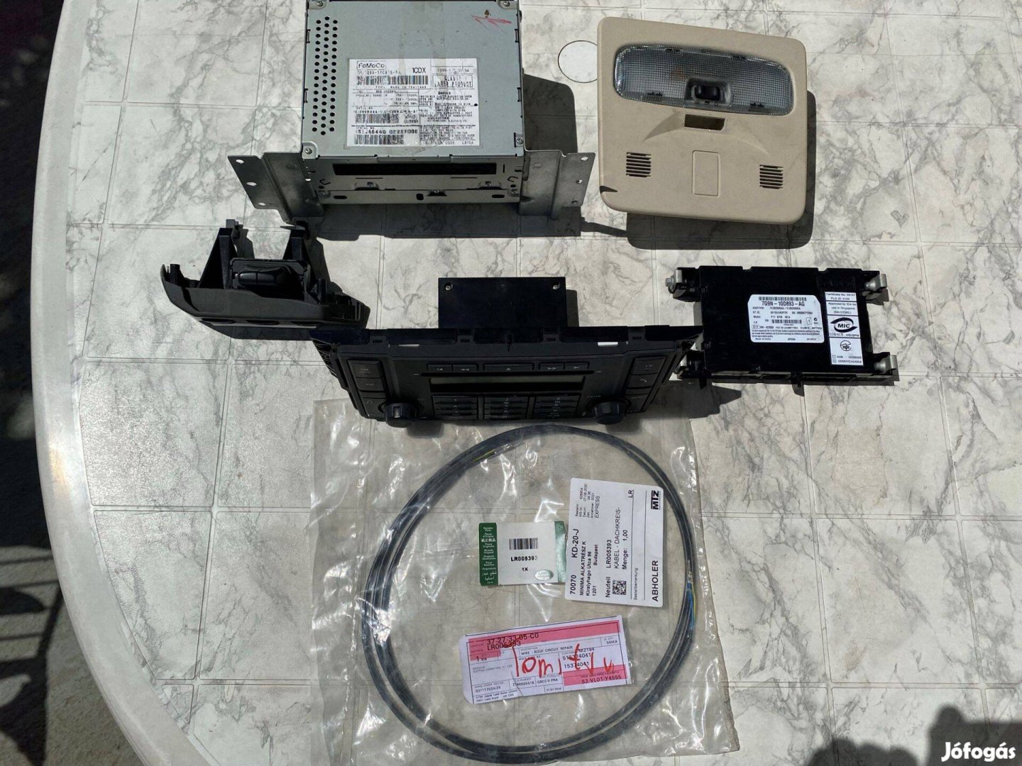 Land Rover Freelander II 2 gyári telefonkihangosítós CD rádió szett