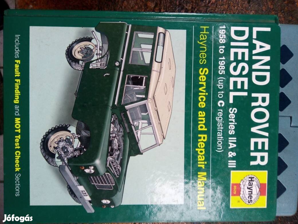 Land Rover Haynes Service Manual.Seria IIA.és III