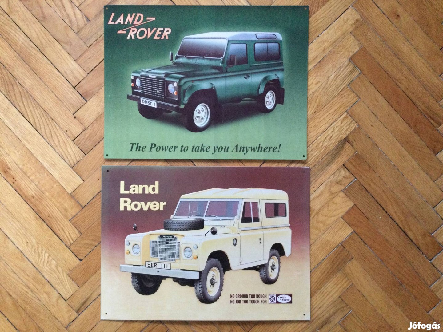 Land Rover fémtáblák