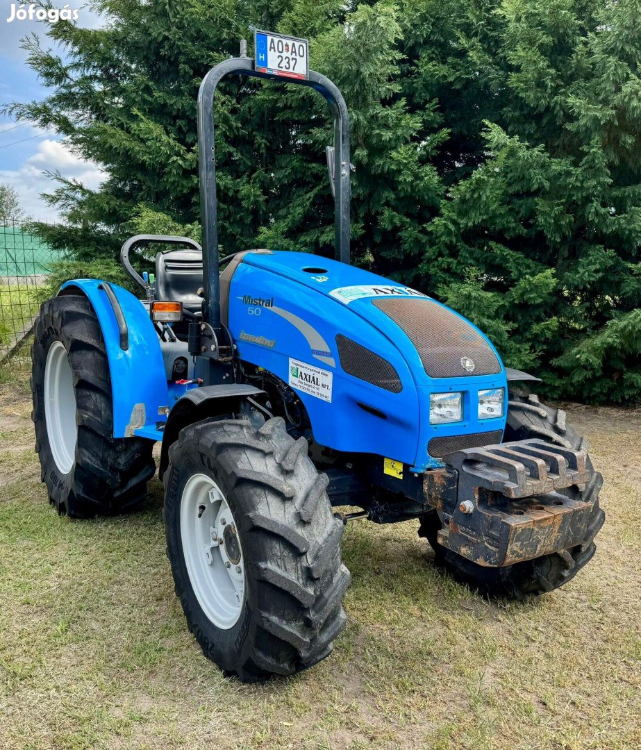 Landini Mistral 50 kertészeti kistraktor