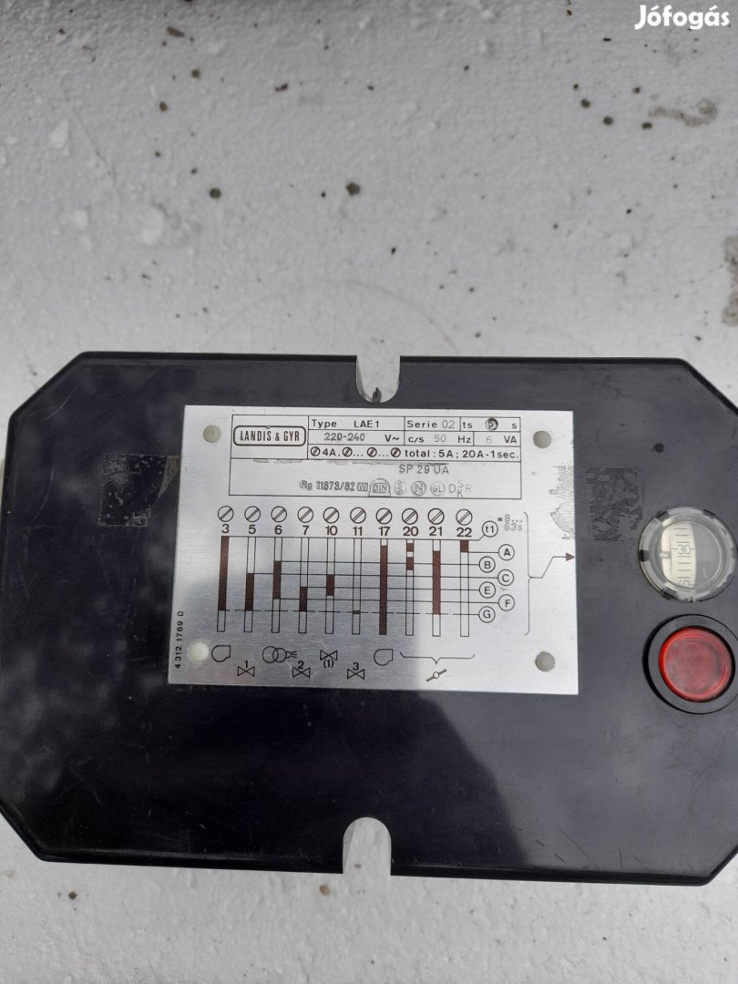 Landis Siemens LAE 1 serie 02 automatika LAE1 serie02