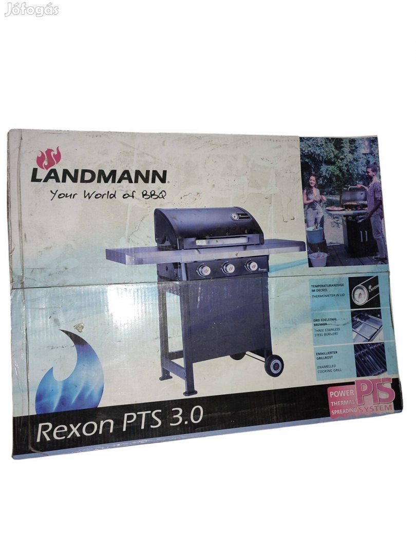 Landmann Rexon PTS 3.0 gázgrill kocsi