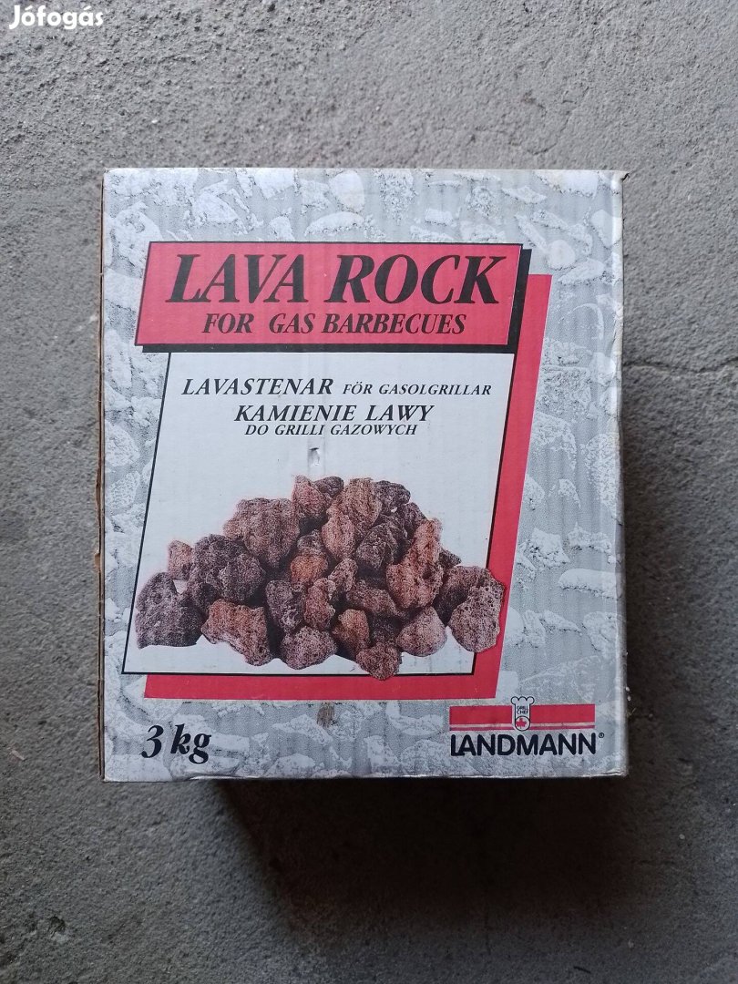 Landmann lávakő grillezéshez 3 kg