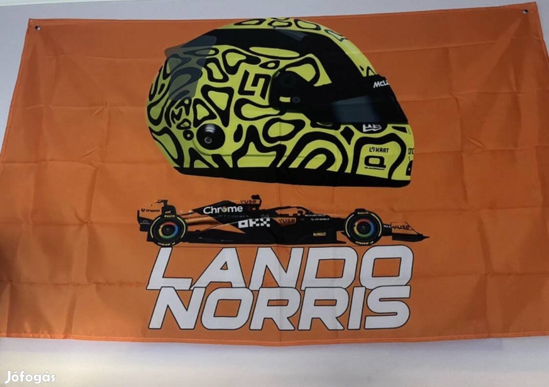 Lando Norris zászló