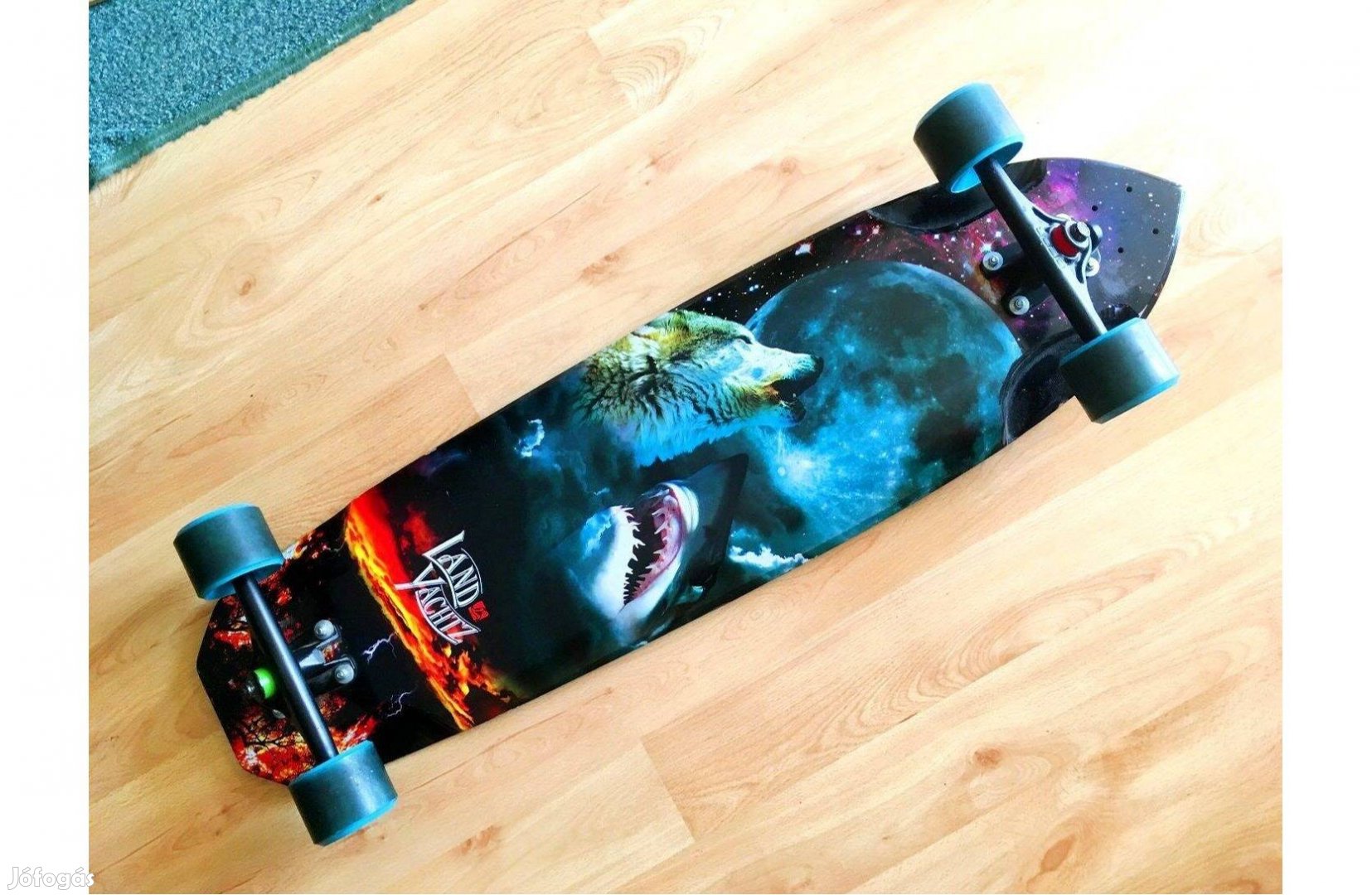 Landyachtz Wolfshark (high-end) longboard (Új/ 0 km)