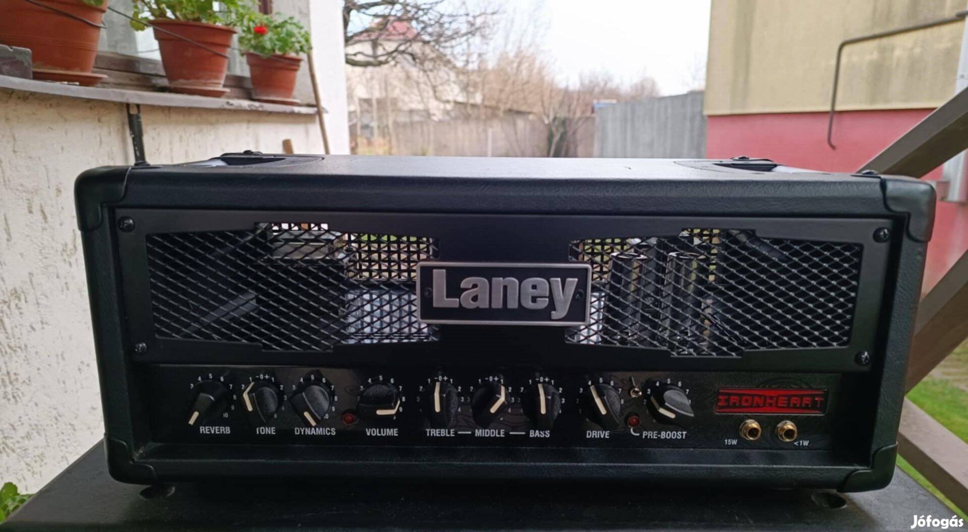 Laney Ironheart IRT-15H-2 fullcsöves gitárerősítő fej