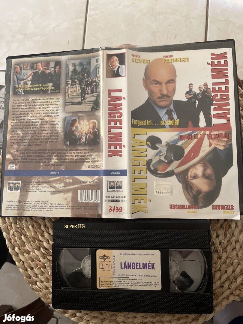 Lángelmék vhs. 