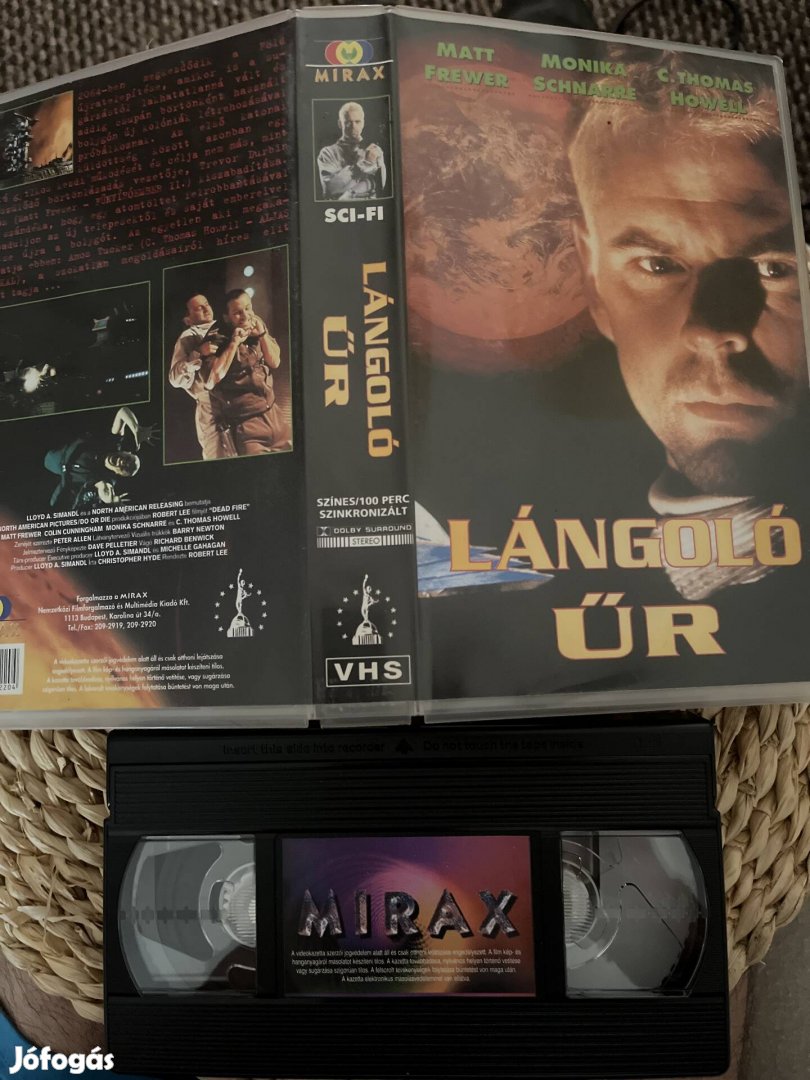 Lángoló űr vhs