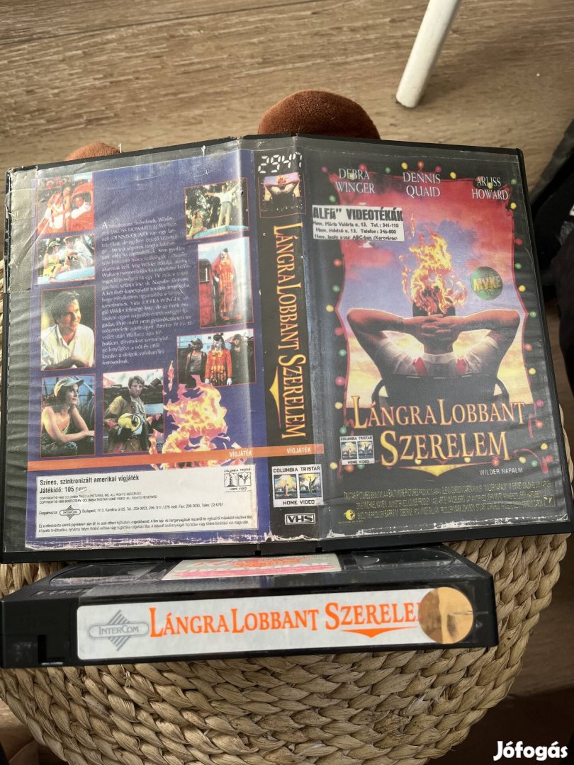 Lángra lobbant szerelem vhs m