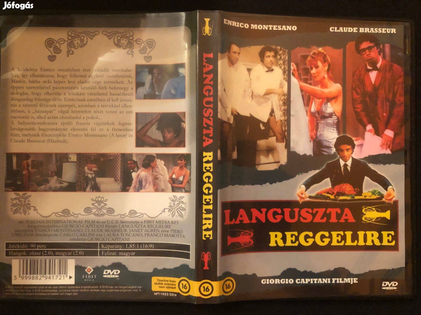 Languszta reggelire DVD (karcmentes, Enrico Montesano)