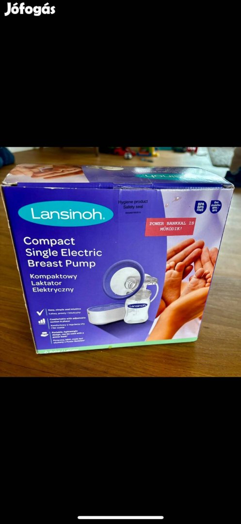 Lansinoh elektromos mellszívó