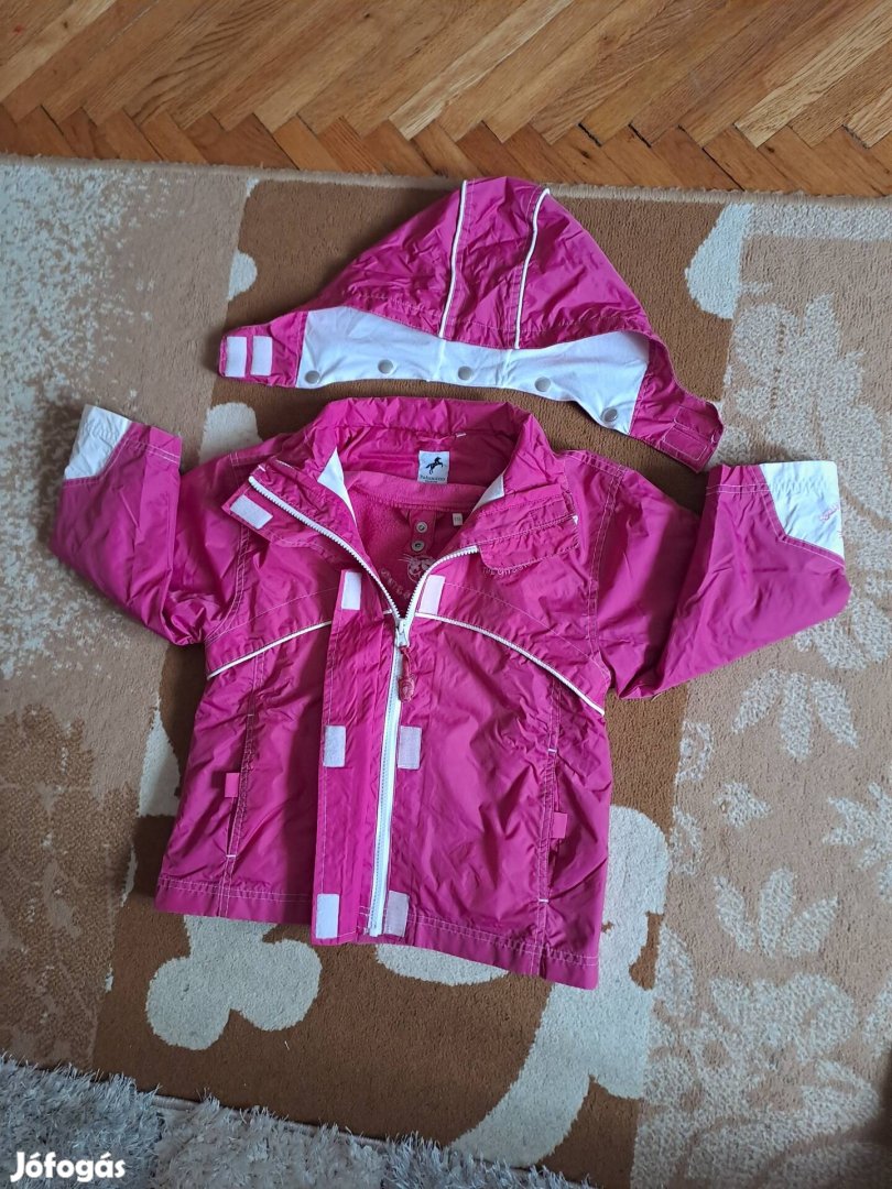 Lány 116-os új áll C&A bélelt dzseki kabát kislány 116