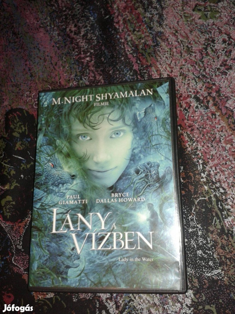 Lány a vízben DVD (Paul Giamatti, Bryce Dallas Howard) posta 510 Ft