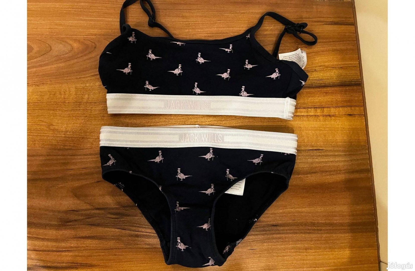 Lány alsónemű bugyi és top fehérnemű melltartó 8 éves 122