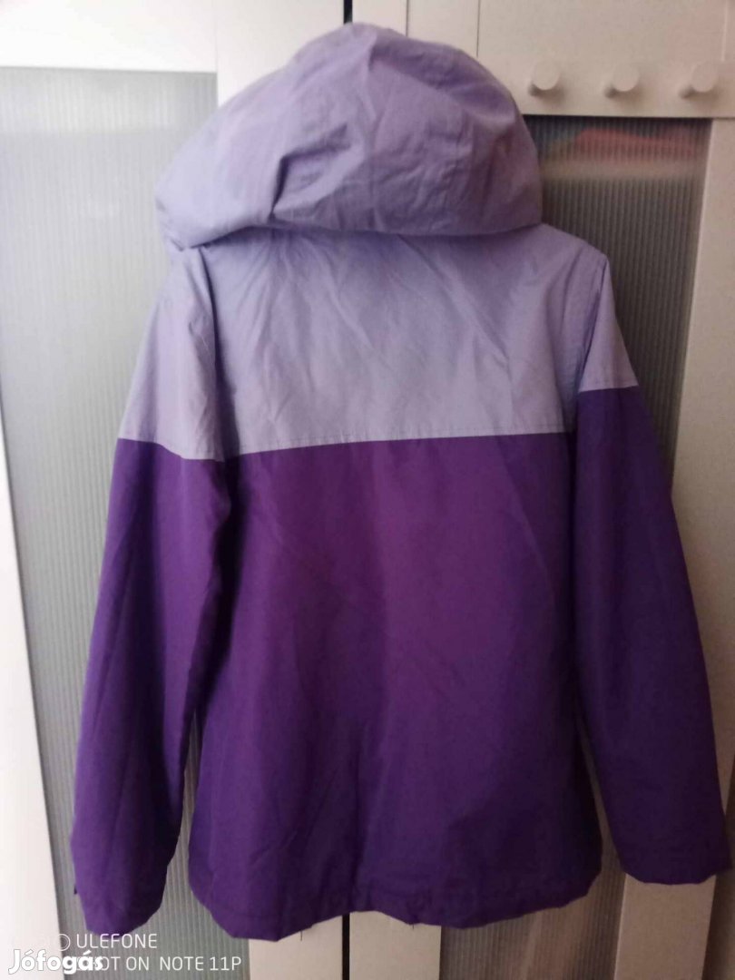 Lány lila kabát dzseki 140 cm 8-10 éves