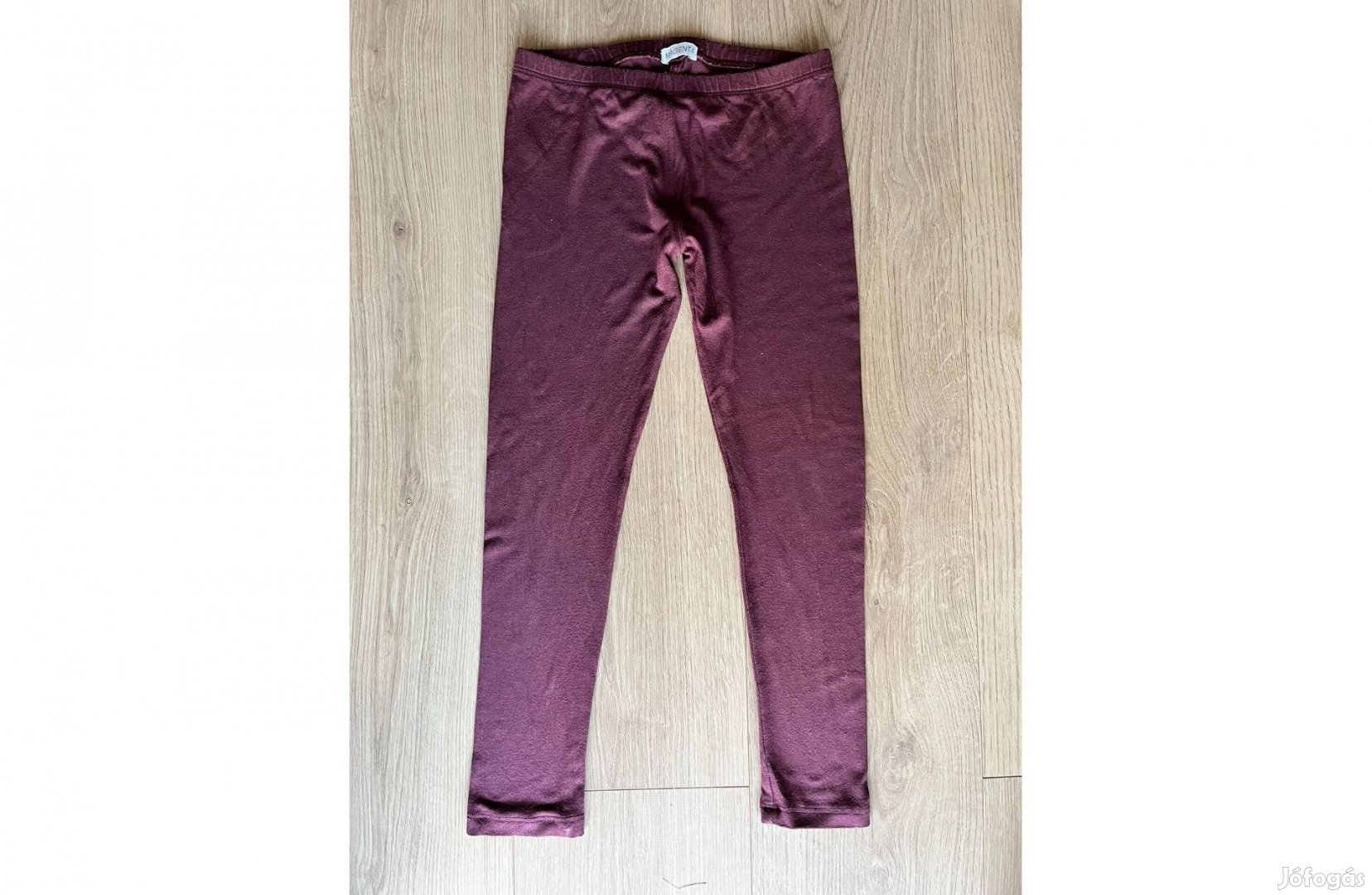 Lány nadrág leggings bordó Magenta 134