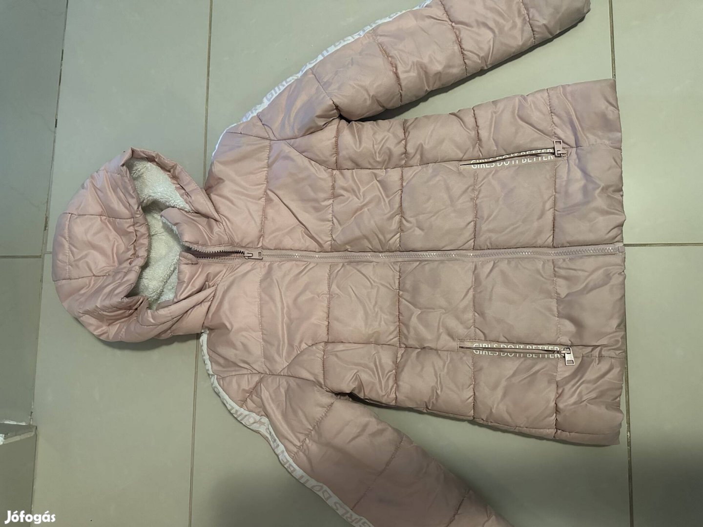 Lány téli kabát (10-12 éves)