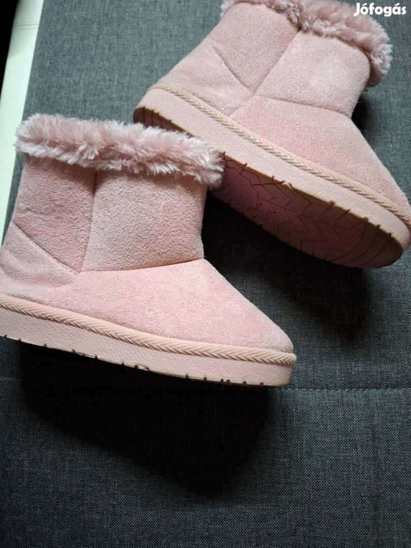 Lányka csizma rózsaszín 30 as