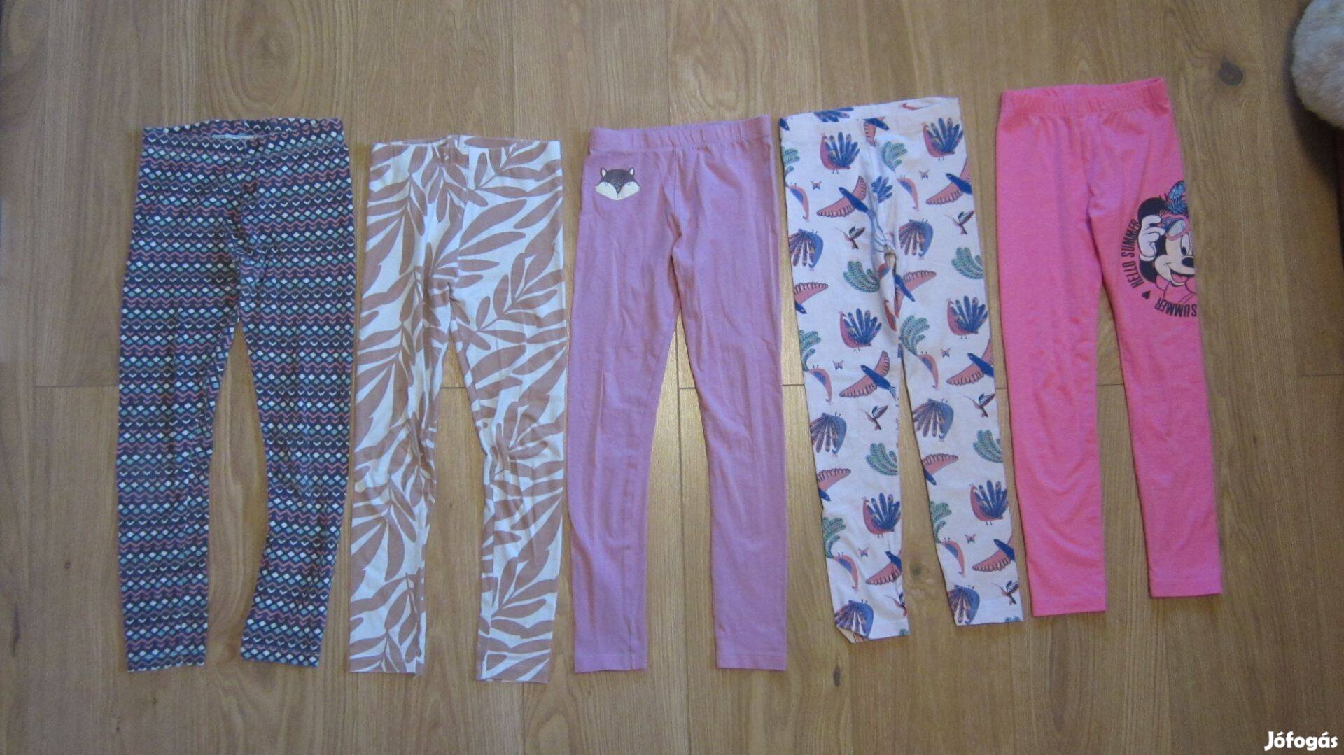 Lányka leggings 128-as méretben