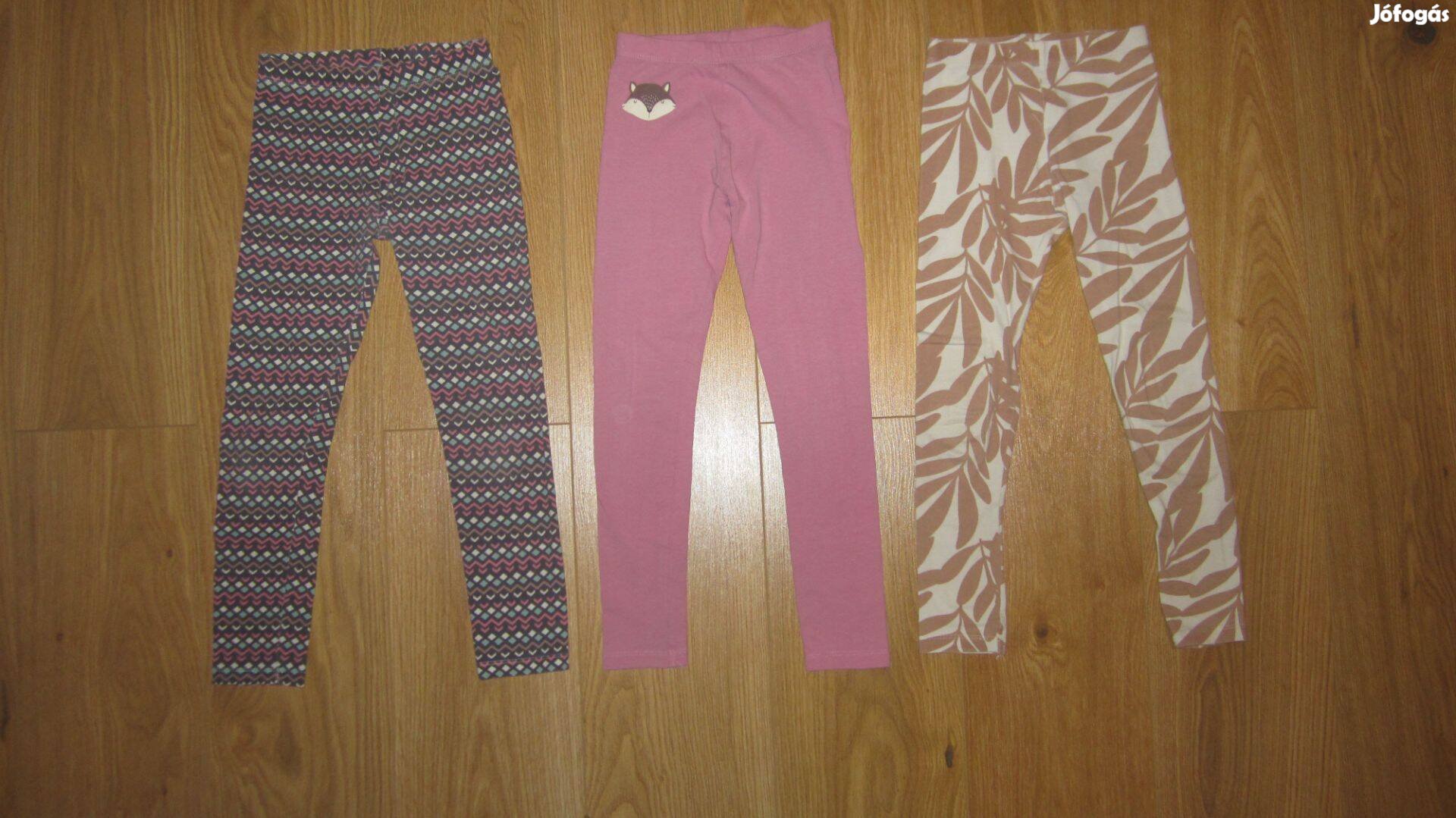 Lányka leggings 128-as méretben