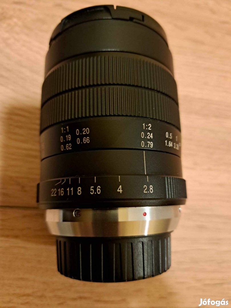 Laowa 60 mm f2,8 2x ultra-macro objektív eladó - csatlakozás Nikon F
