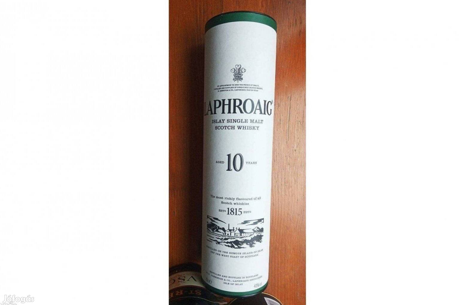 Laphroaig skót whisky díszdoboz. Debrecenben személyesen átvehető