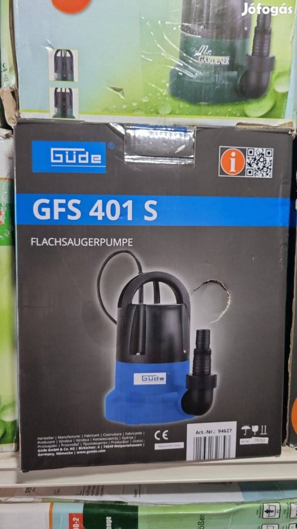 Lapos merülő búvárszivattyú 1,5 mm- ig felszívja a vizet,