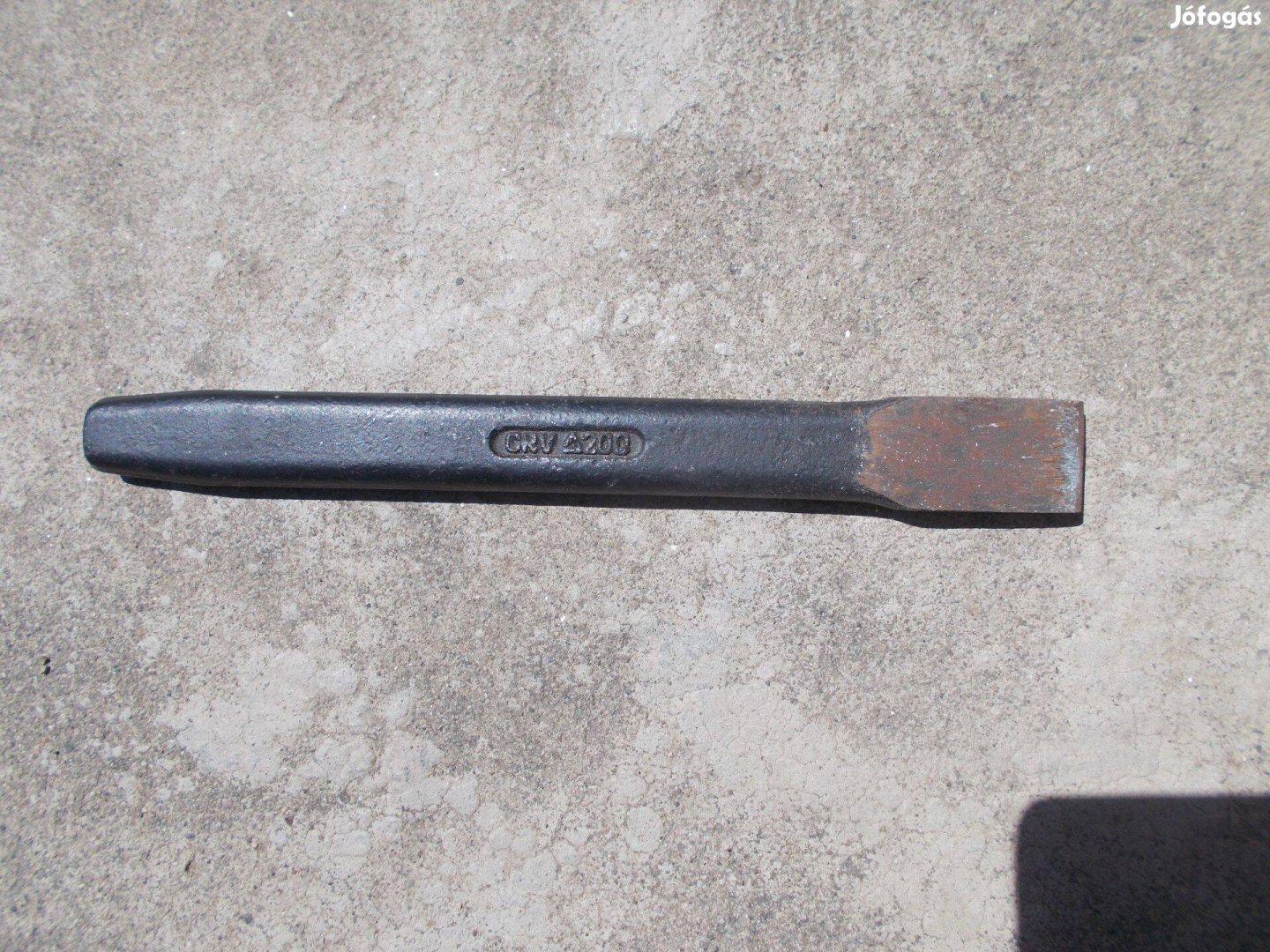 Lapos vágó, hidegvágó , 200x20 mm-es, hazai Új!