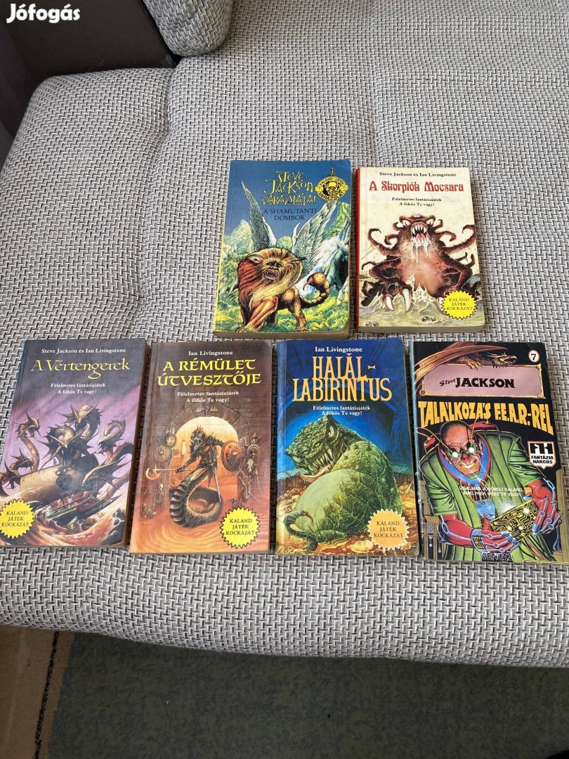 Lapozgatós könyvek. KJK, KJV, FH.