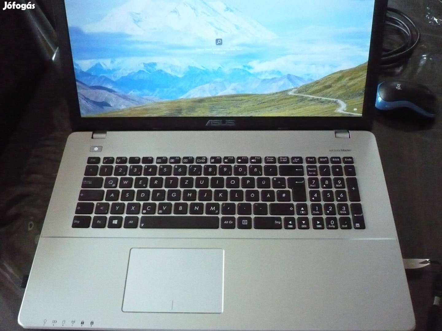 Laptop Asus F750J 17,3