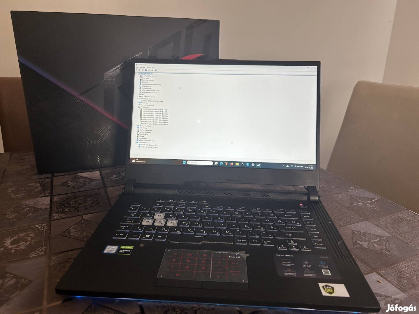 Laptop Asus ROG Strix G531GU-AL060C Gamer