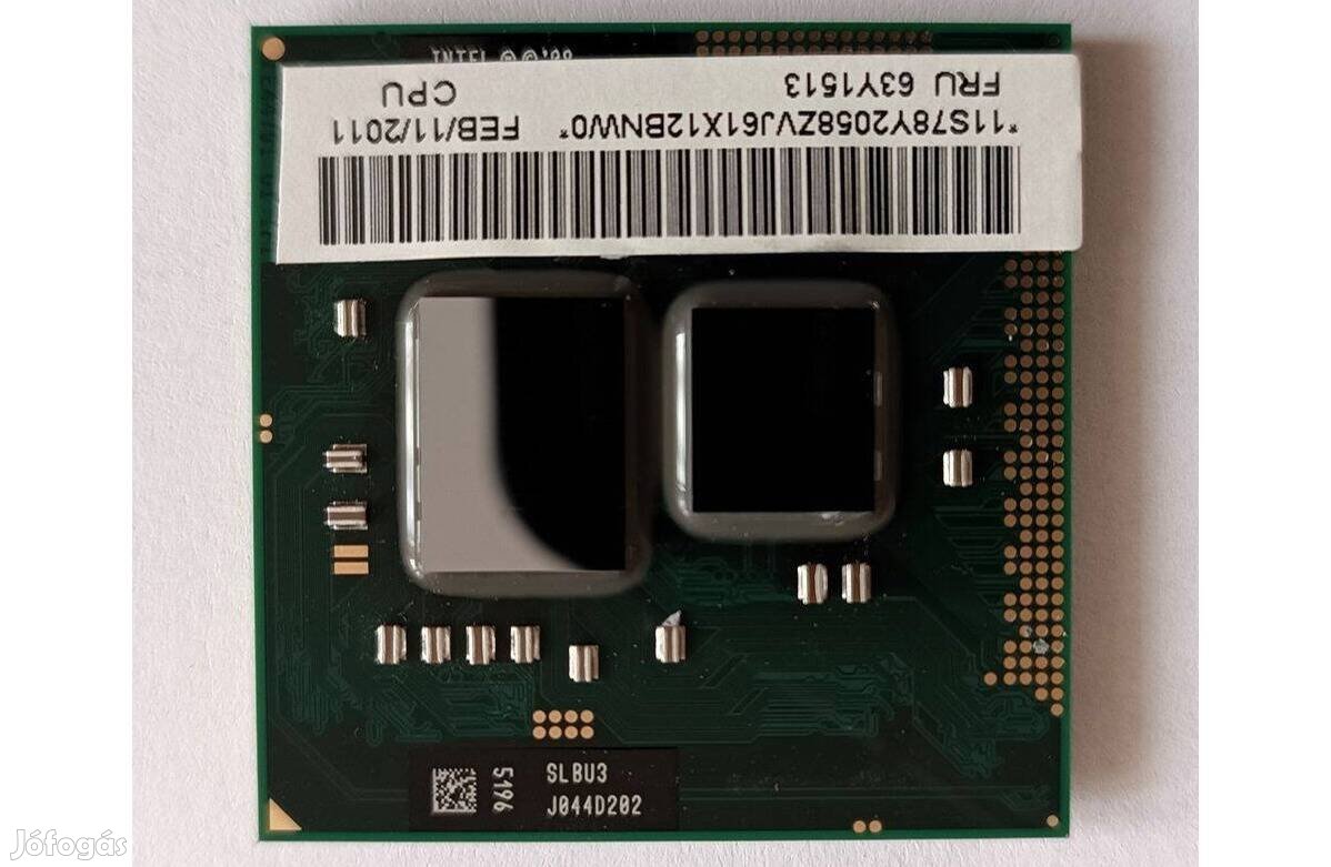 Laptop CPU - Intel i5-520M 2,93GHz/3M/35W PGA