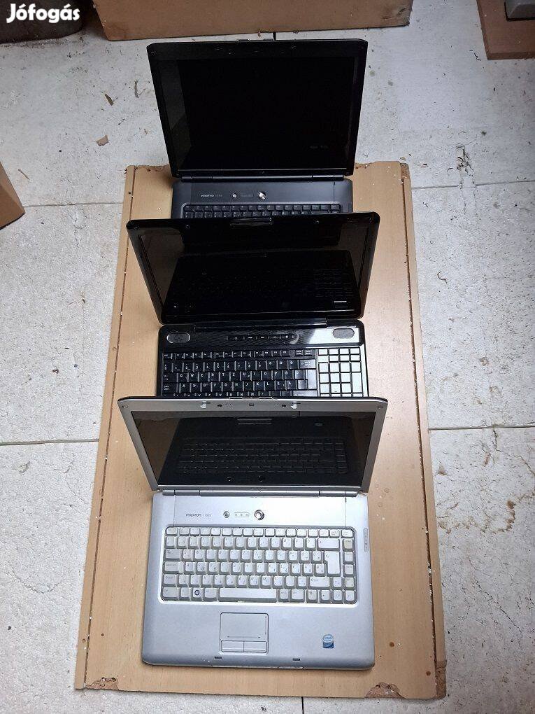 Laptop Dell Toshiba 3 darab eladó