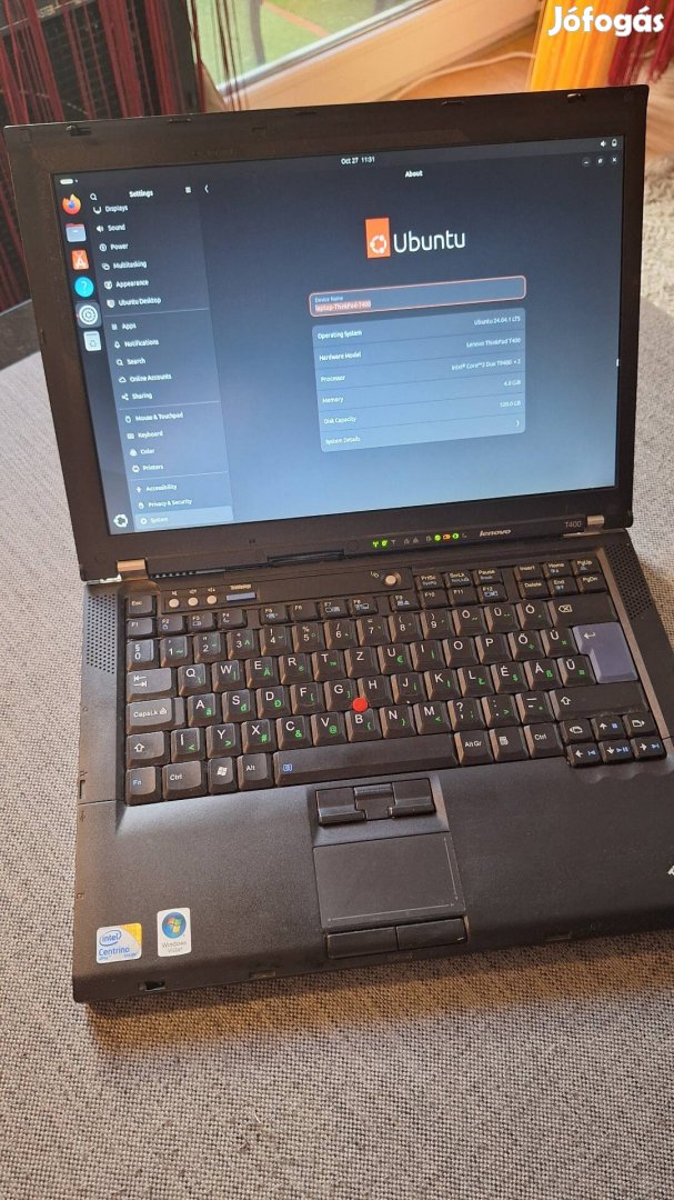 Laptop - Lenovo Thinkpad T400