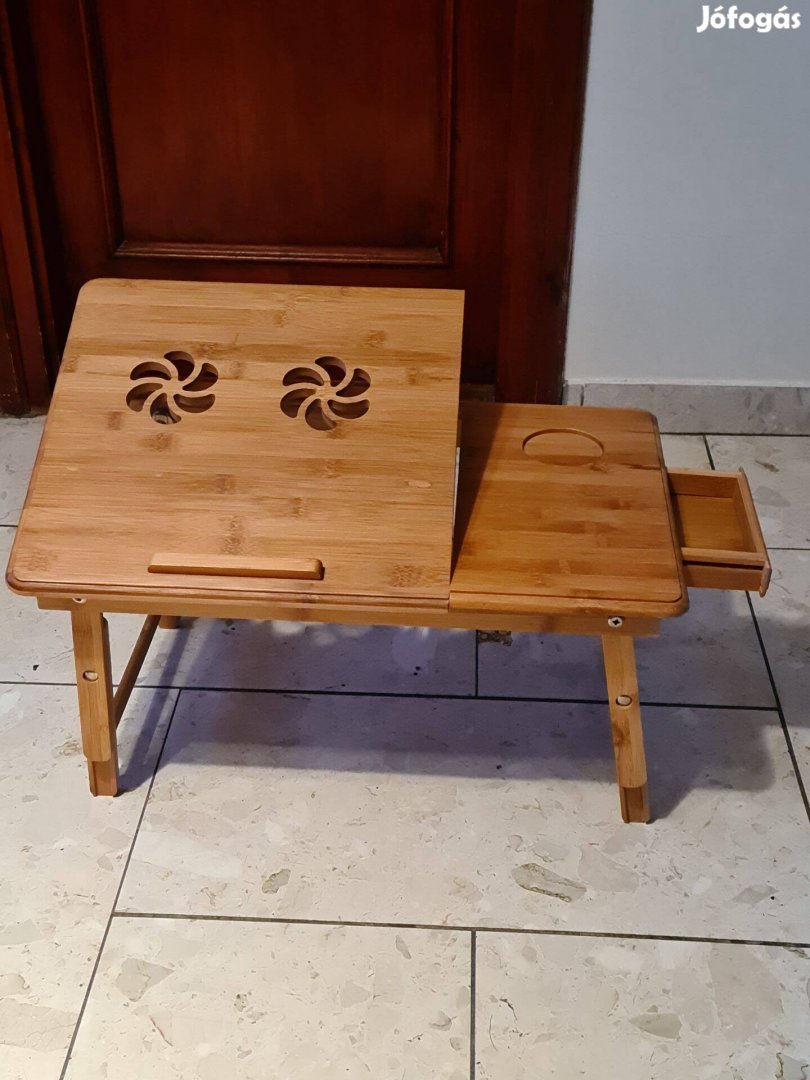 Laptop asztal bambuszból