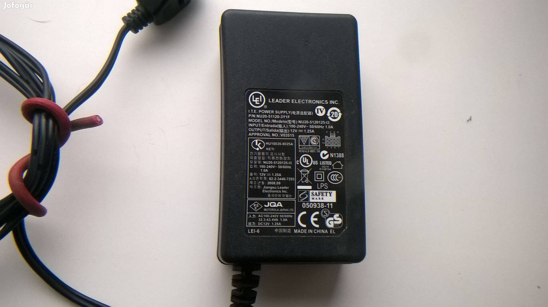 Laptop tápegység , használt , működik