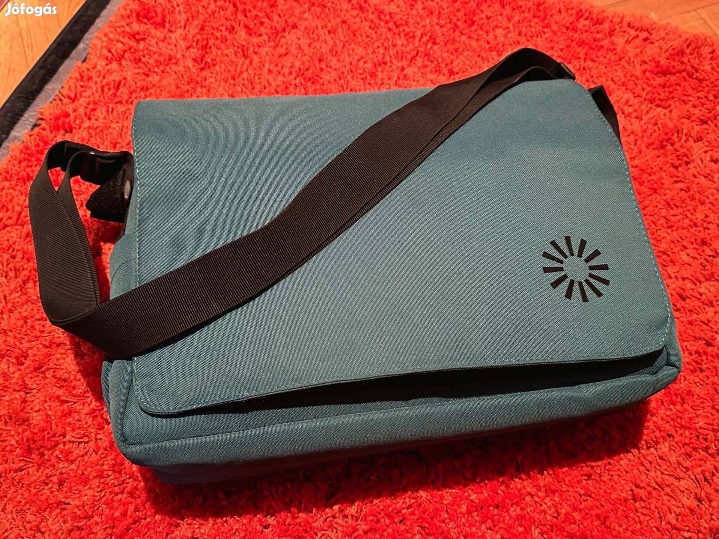 Laptoptáska,válltáska (Zöld színben)
