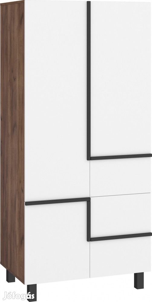 Lar-369 polcos ruhásszekrény